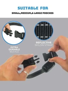 1pc Dog Barking Control Device, With Vibration + Beep Warning, 7 Sensitivity Adjustable. Waterproof. Suitable For Small, Medium And Large Dogs' Training. - Blue - View 9