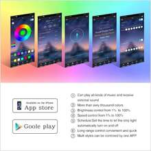 Alexa Goolge home Smart Wifi Waterproof Strip Light Kit Tape light - 白色 - 查看 2