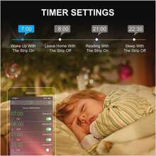 Alexa Goolge home Smart Wifi Waterproof Strip Light Kit Tape light - 白色 - 查看 5