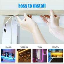 Alexa Goolge home Smart Wifi Waterproof Strip Light Kit Tape light - 白色 - 查看 7