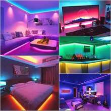 Alexa Goolge home Smart Wifi Waterproof Strip Light Kit Tape light - 白色 - 查看 10