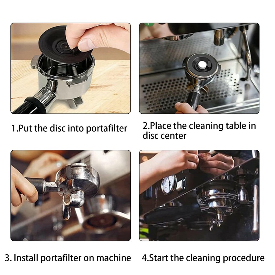 2x Cleaning Disc SP0001517 For Sage Barista Espresso Coffee Machine