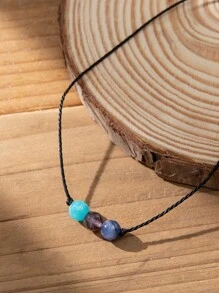 Chòm Sao Chủ Đề Dây Vòng Tay Với Thông Báo Thẻ Chữa Bệnh Pha Lê Vòng Tay Tử Vi Trang Sức - Nhiều màu - Xem 2