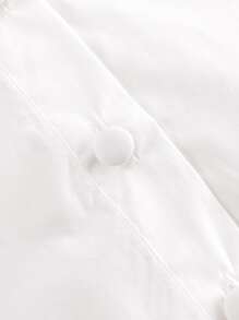 MARC&JANIE Young Girls Fashionable Cute Ruffle Collar Long Sleeve Blouse, Autumn - White - View 7