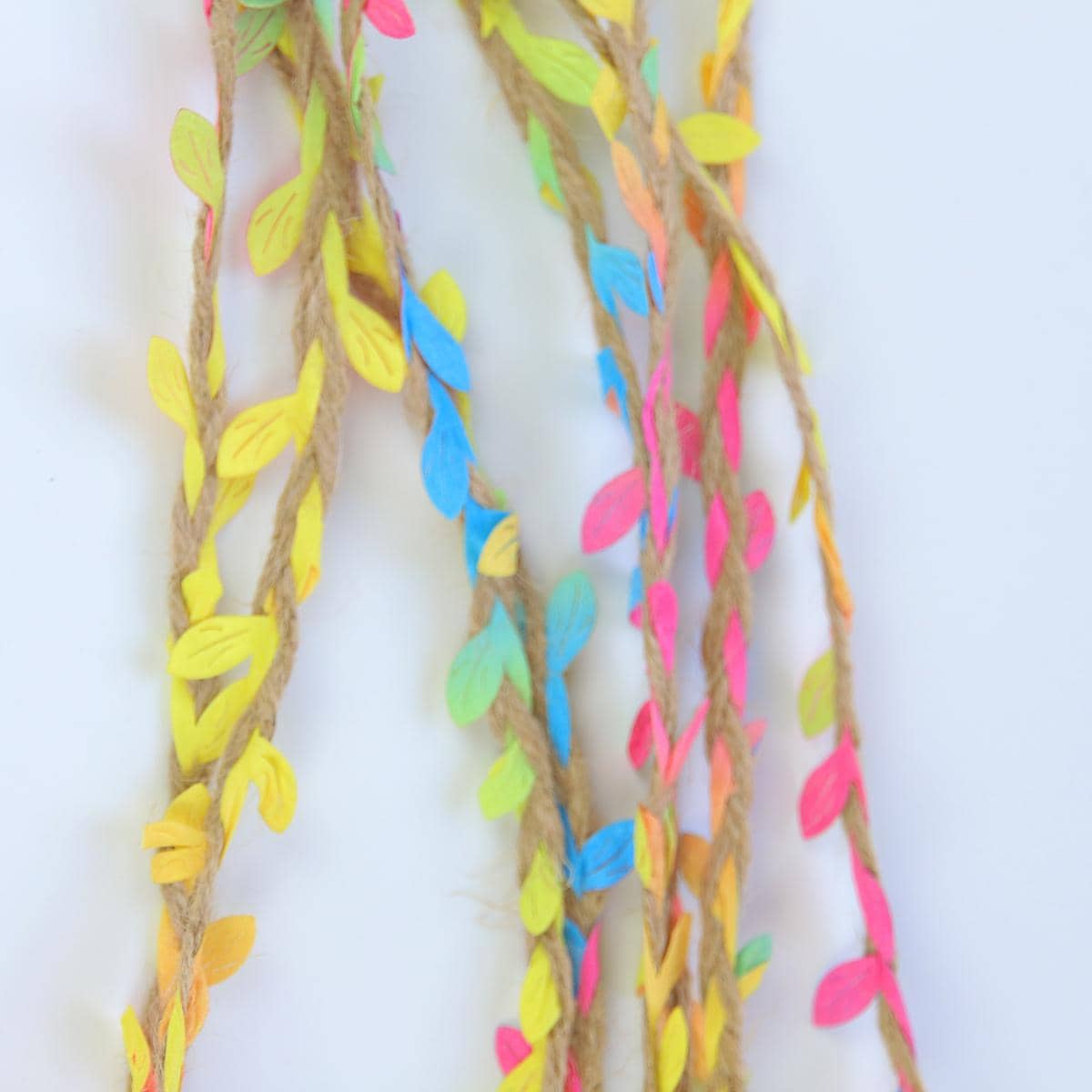 10m Nature Inspired DIY Decor Garden Wire Rope With Leaf, Vines