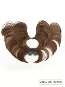 Women's Messy Bun Hairpiece Synthetic Hair Extensions - Light Brown - View 2