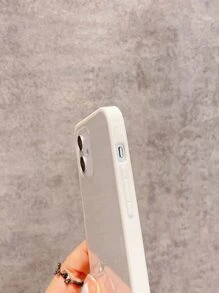 Contrast Frame Clear Phone Case Compatible With IPhone 11,IPhone 13,IPhone 14 Pro Max - White - View 2