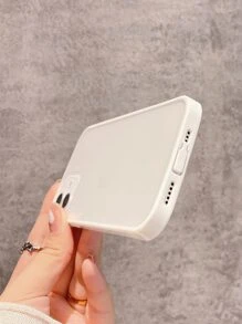 Contrast Frame Clear Phone Case Compatible With IPhone 11,IPhone 13,IPhone 14 Pro Max - White - View 3