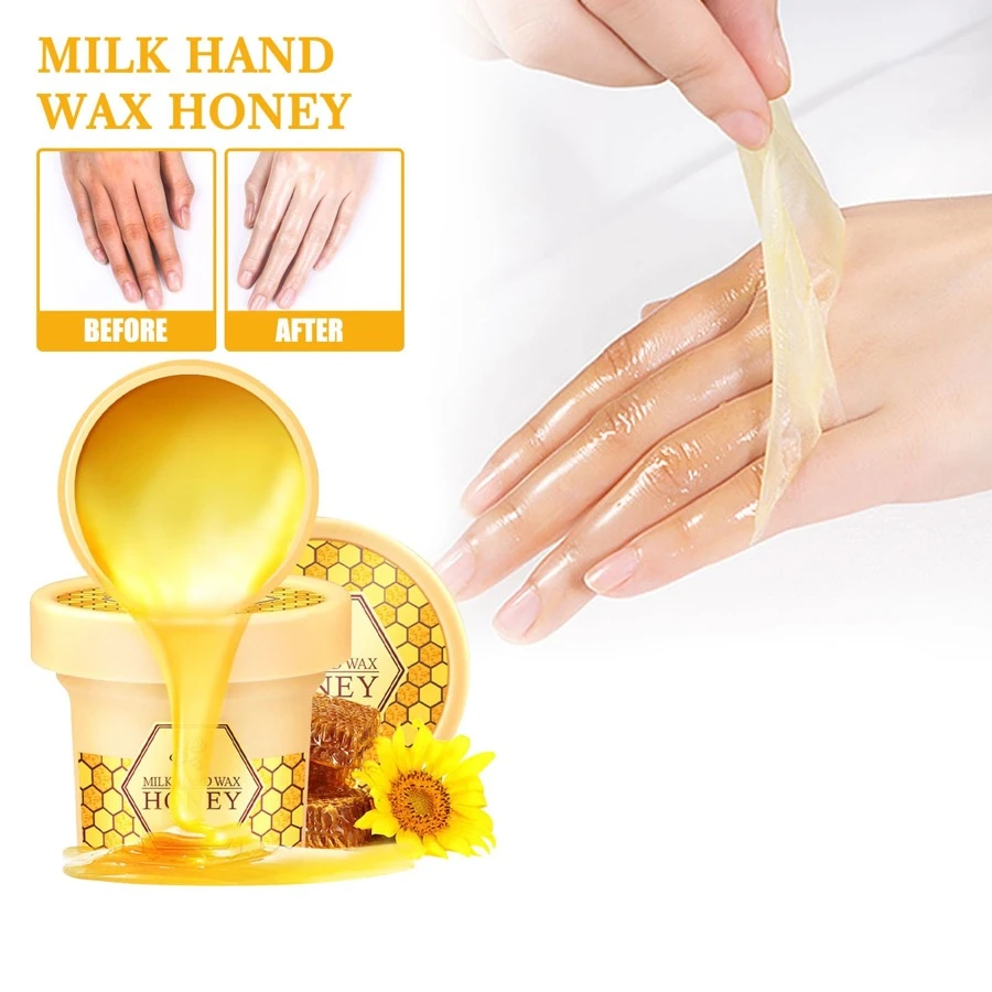 Milk Honey hand Wax Repair Tender and smooth Hand mask tear handle