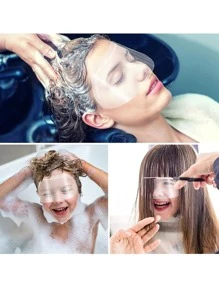 50 件装化妆淋浴面罩遮阳帽一次性面罩适用于发胶沙龙用品美发工具 - 無色 - 查看 6