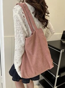 حقائب يد نسائية الصاف أنيقة موضة رياضية - وردي - مشاهدة 4