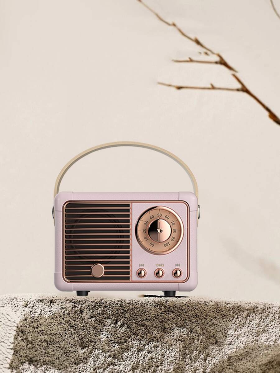 1pc Vintage Portable Speaker