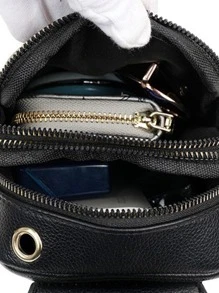 Women's Bag 2022 New Fashion Purse Korean Version Of The Simple Solid Color Long Mini Shoulder Oblique Mobile Phone Bag Women's Oblique Shoulder Bag