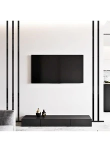 Colorful Life 20 件极简主义线条亚克力镜面墙贴，矩形 3D 自粘墙贴，适合客厅、卧室、四季使用的家居装饰