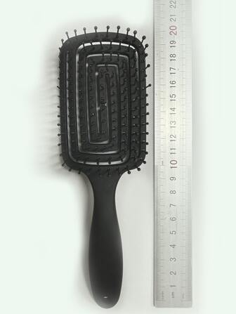 1支中号弹力漆面纯色镂空梳，返校季、旅行度假必备，女士美发配件，梳子，发刷，边缘梳，梳发，梳子，梳理头发，解结梳，球形梳，迷你发刷，发刷套装，木梳，发刷，发刷，梳子，梳子，后梳，发刷，边缘梳，梳发，发刷套装，梳理头发，迷你发刷，解结梳，发刷，头发，配件，美发产品，美发工具，美发用品，护发，卷发梳，理发师，理发配件，美发设备，旅行必备，旅行必备，发型，美发，发刷，后梳，造型梳，卷发梳，边缘梳，梳子，梳发，发刷套装，梳理头发，卷发梳，解结梳，女士发刷，头发，旅行，美发产品，头发工具、美发用品、理发师、理发配件、理发店、美发设备