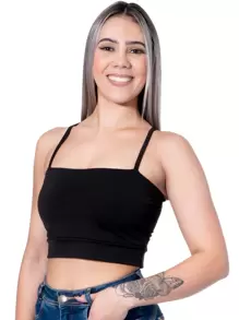 Women Sports Tees & Tanks - 黑色 - 查看 2