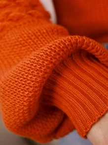 liberty moda Women Sweaters - Coral Orange - View 3