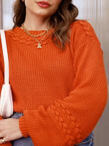liberty moda Women Sweaters - Coral Orange - View 7