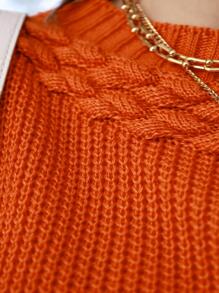 liberty moda Women Sweaters - Coral Orange - View 4