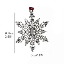 1 件圣诞树吊坠，金属挂饰，适用于景观、节日、生日派对装饰和房间装饰、圣诞礼物、家居装饰、圣诞节 - 彩色 - 查看 7