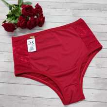 Plus Size Panties - Rojo - Ver 3