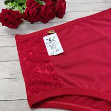 Plus Size Panties - Rojo - Ver 4