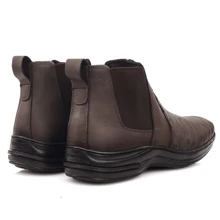 Men Boots - Cà phê nâu - Xem 3