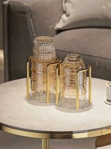 1 pieza PMMA Taza almacenamiento estante moderno Taza Estante