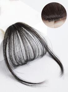 夾片頭髮劉海有鬢角 - 黑色 - 查看 4