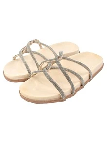 Women Flat Sandals - 白色 - 查看 7