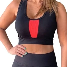 Women Sports Bras - Đỏ - Xem 2