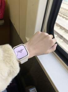 1入組杏錶帶和保護殼適用於Apple Watch