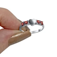 Fine Single Ring - Đỏ - Xem 6
