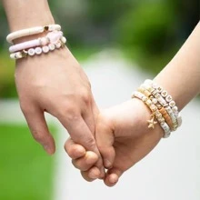 1 bộ đồ trang sức DIY làm từ gốm sứ mềm nhiều màu sắc dành cho bé gái kèm 24 hạt đất sét polymer thủ công - Nhiều màu - Xem 6