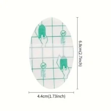 20入組隱形抗磨腳貼，防水自粘隱形腳跟防磨貼，超薄透明腳部護理保護墊，適用於鞋子、高跟鞋、皮鞋、涼鞋等 - 白色 - 查看 3