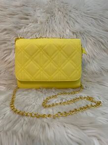 Women Crossbody - 黃色 - 查看 7