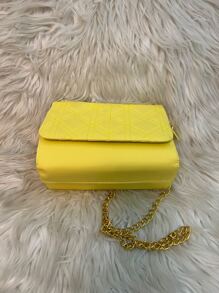 Women Crossbody - 黃色 - 查看 4