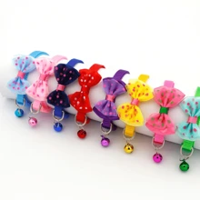 1 Miếng Cái vòng Pet , Nhiều Màu sắc sẵn có , Chó Teddy Vòng cổ , Mèo Nơ thắt Vòng cổ , Có thể điều chỉnh , Màu sắc tùy ý Chuông - Nhiều màu - Xem 6