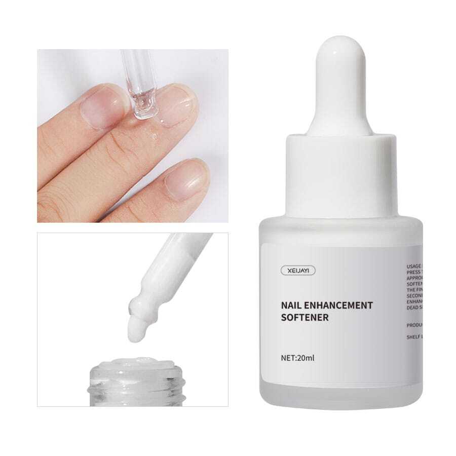 XEIJAYI Serum dưỡng móng chắc khỏe và mềm mại 20ml, dưỡng móng và biểu bì từ thực vật, dưỡng ẩm cho lớp biểu bì, ngăn ngừa bong tróc móng, dụng cụ chăm sóc móng.