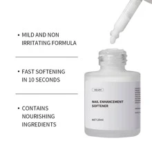 XEIJAYI Serum dưỡng móng chắc khỏe và mềm mại 20ml, dưỡng móng và biểu bì từ thực vật, dưỡng ẩm cho lớp biểu bì, ngăn ngừa bong tróc móng, dụng cụ chăm sóc móng. - trắng - Xem 3