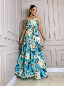 Women Dresses - 藍白色 - 查看 1