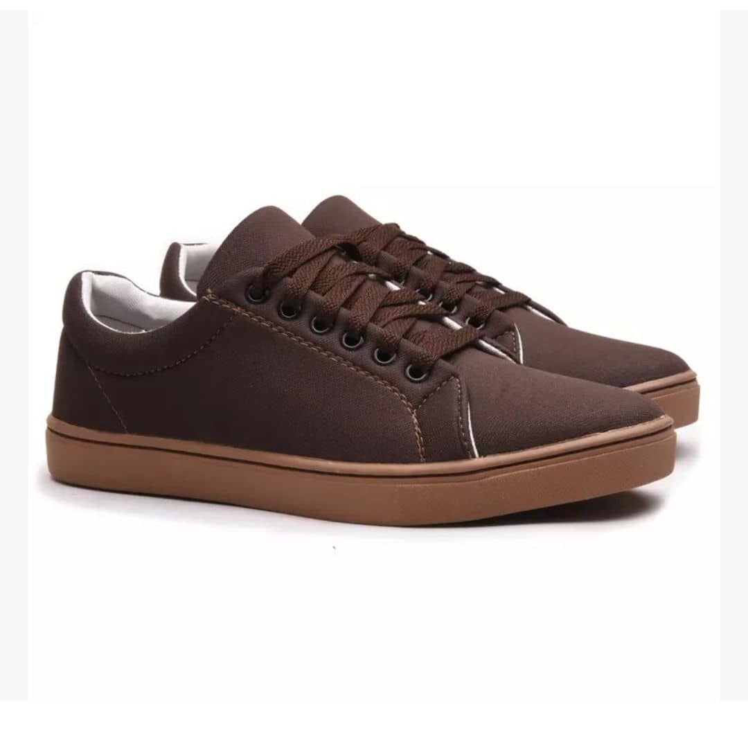 Men Sneakers - Rust Brown - View 1