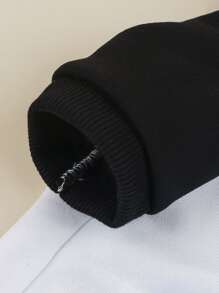 LUCKIE LABO 1件連帽式寵物服裝,具有動物設計,適用於犬貓戶外穿著 - 黑與白 - 查看 10