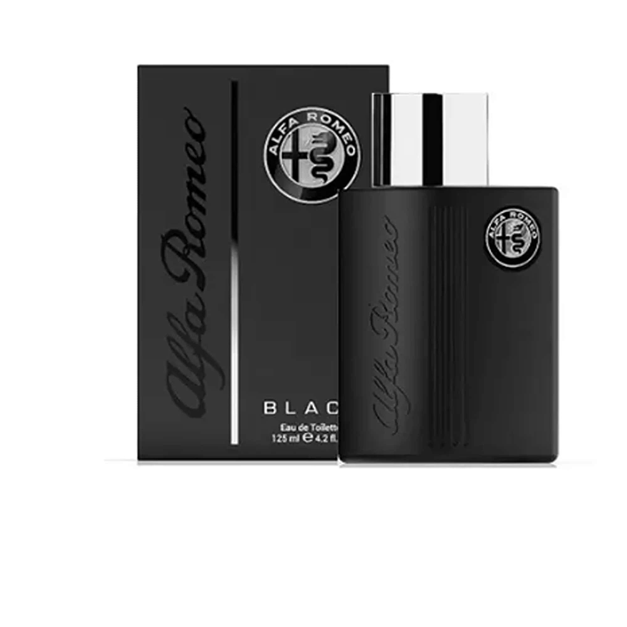 ALFA ROMEO BLACK 4.2 OZ EDT Cologne for Men Woodsy Fresh Spicy