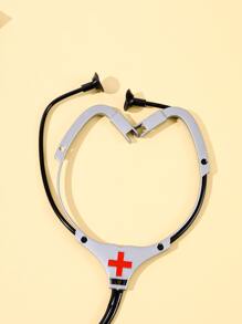 1 pieza Adorno enfermera Estetoscopio actuación - Multicolor - Ver 2