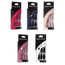 Ultra Gel Stiletto Shaped False Nails UP501-508 - 米色 - 查看 2
