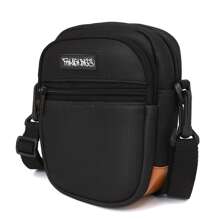 Men Crossbody Bags - Camel - Ver 2