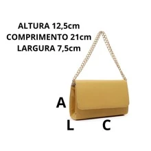 Women Clutches - Màu vàng - Xem 2
