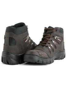 Men Boots - 咖啡棕 - 查看 3