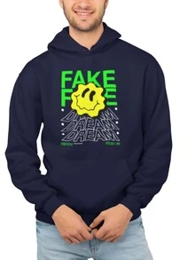 Men Sweatshirts - 藏蓝色 - 查看 1